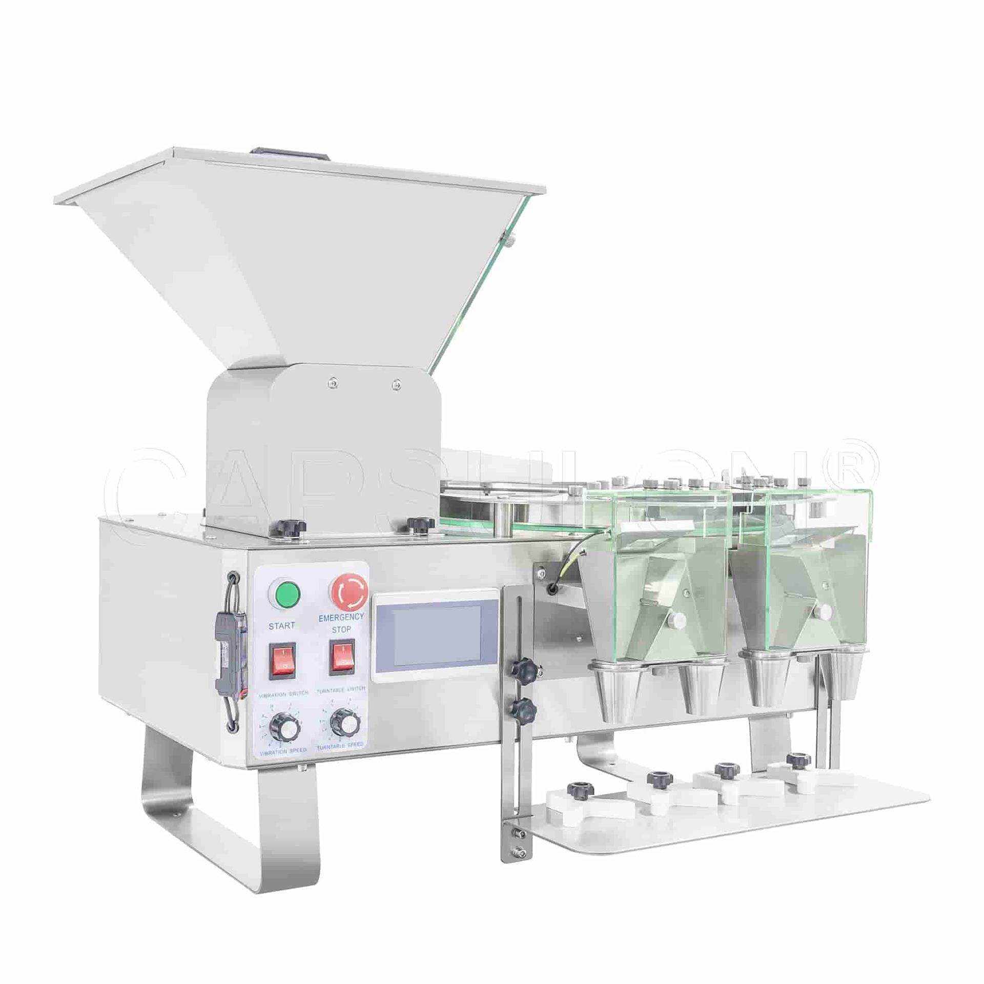 semi-automatic tablet and capsule counting machine